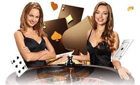 naa77 Kasino tampilan permainan roulette dan blackjack online dengan desain antarmuka yang elegan